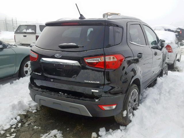 MAJ3P1VE4JC198154 - 2018 FORD ECOSPORT T BLACK photo 4