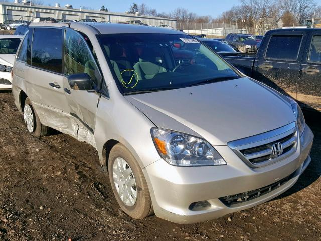 5FNRL38217B033249 - 2007 HONDA ODYSSEY LX GOLD photo 1