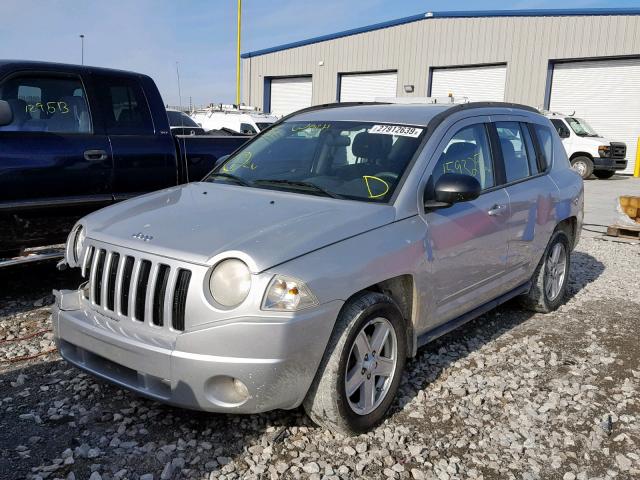 1J4NT4FB1AD560479 - 2010 JEEP COMPASS SP SILVER photo 2