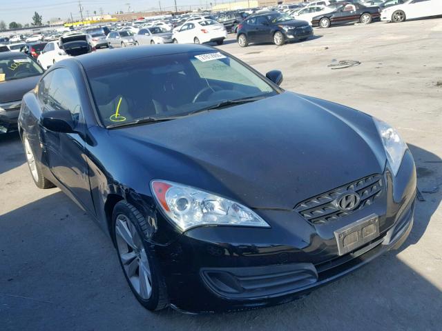 KMHHT6KD1BU045145 - 2011 HYUNDAI GENESIS CO BLACK photo 1