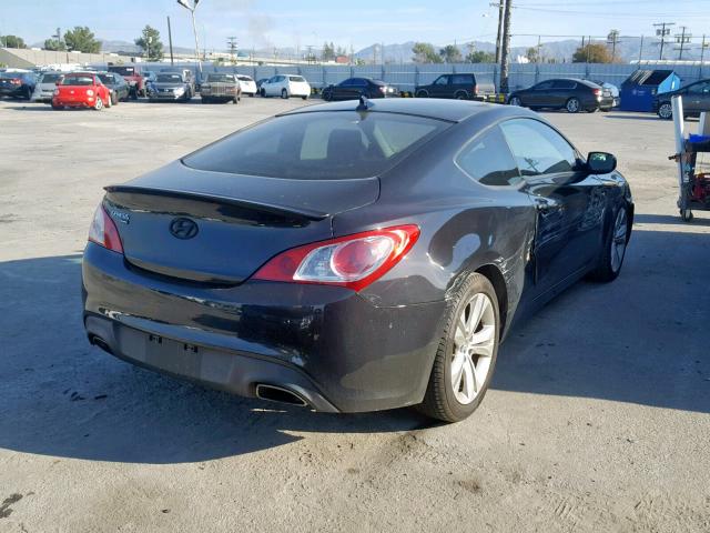 KMHHT6KD1BU045145 - 2011 HYUNDAI GENESIS CO BLACK photo 4