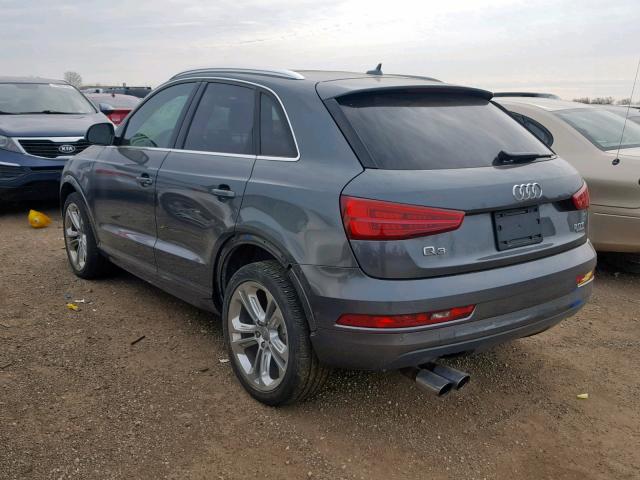 WA1JCCFSXJR012718 - 2018 AUDI Q3 PREMIUM GRAY photo 3