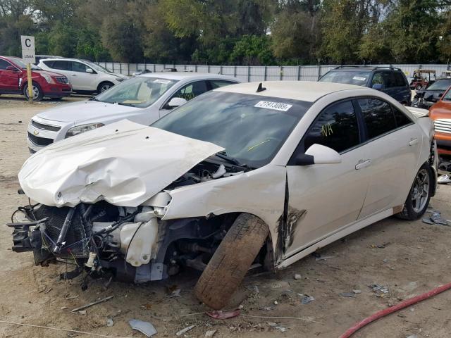 1G2ZK57K294240683 - 2009 PONTIAC G6 GT WHITE photo 2