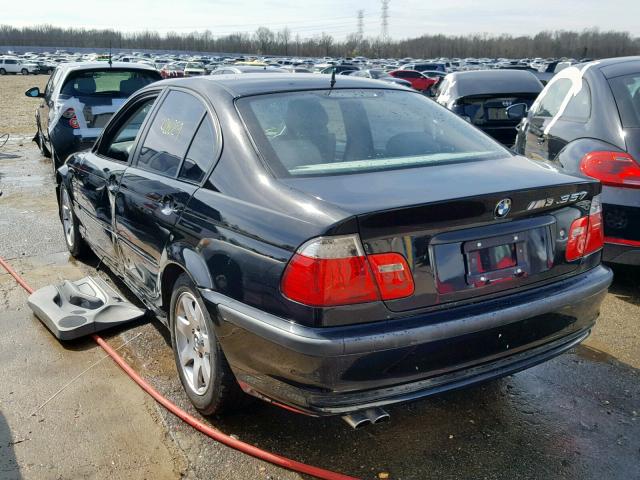 WBAAM3336XKC59669 - 1999 BMW 323I BLACK photo 3