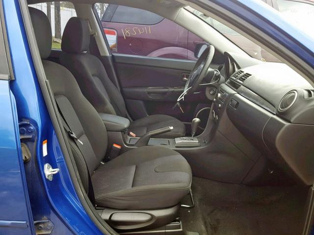 JM1BK323971633158 - 2007 MAZDA 3 S BLUE photo 5