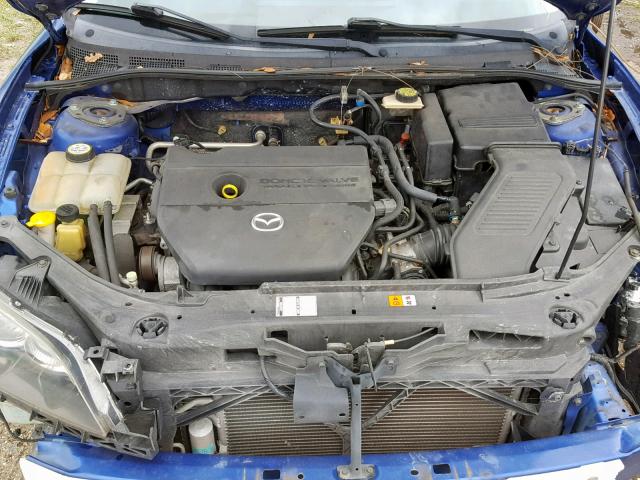 JM1BK323971633158 - 2007 MAZDA 3 S BLUE photo 7