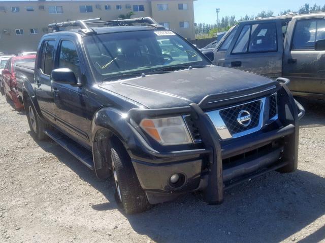 1N6AD07U07C452067 - 2007 NISSAN FRONTIER C BLACK photo 1