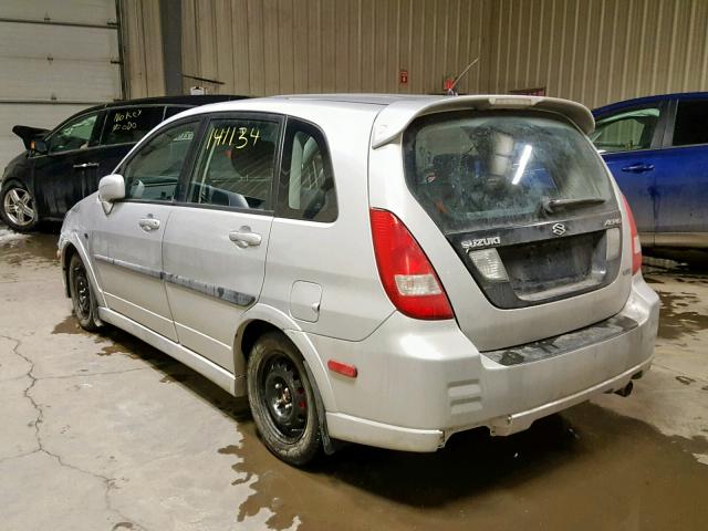 JS2RD61H145251904 - 2004 SUZUKI AERIO SX SILVER photo 3