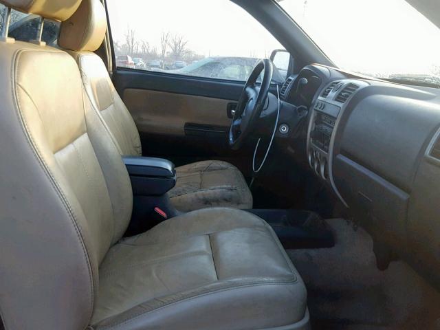 1GTDT19E088177092 - 2008 GMC CANYON BURGUNDY photo 5