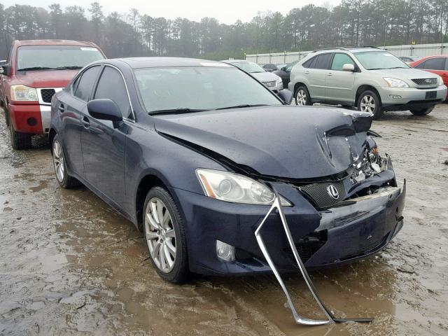 JTHCK262X85026873 - 2008 LEXUS IS 250 BLUE photo 1