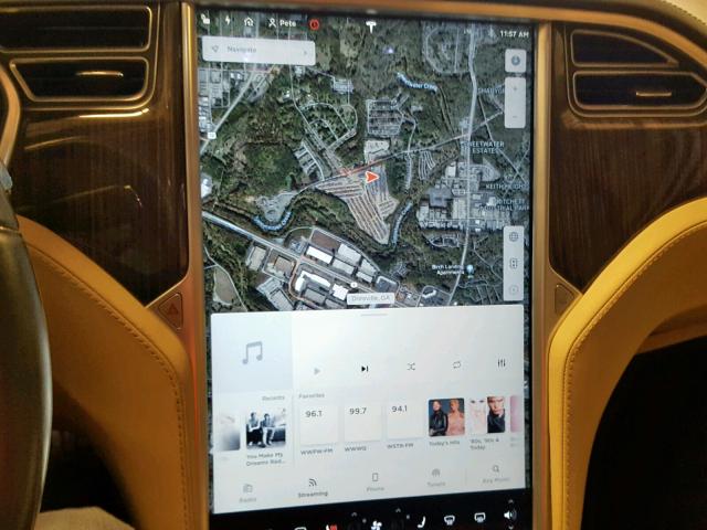 5YJSA1DP9DFP17619 - 2013 TESLA MODEL S Niebieski zdjęcie 9