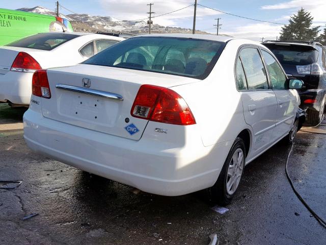 1HGEN26543L000450 - 2003 HONDA CIVIC GX WHITE photo 4