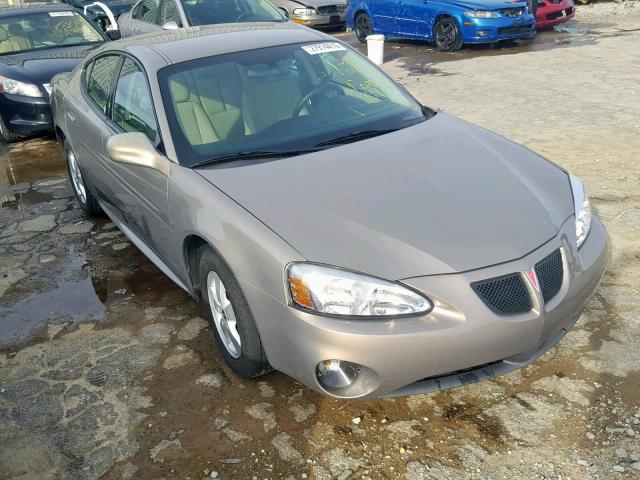 2G2WP552161225770 - 2006 PONTIAC GRAND PRIX BEIGE photo 1