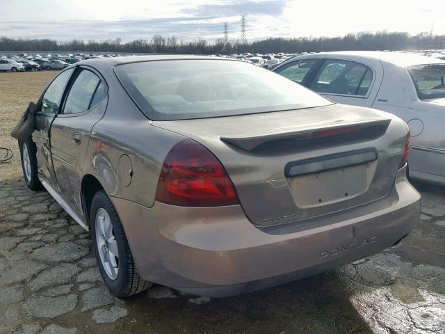 2G2WP552161225770 - 2006 PONTIAC GRAND PRIX BEIGE photo 3