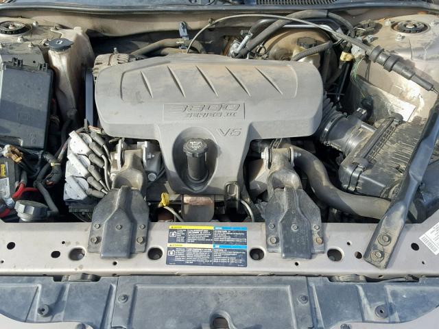 2G2WP552161225770 - 2006 PONTIAC GRAND PRIX BEIGE photo 7