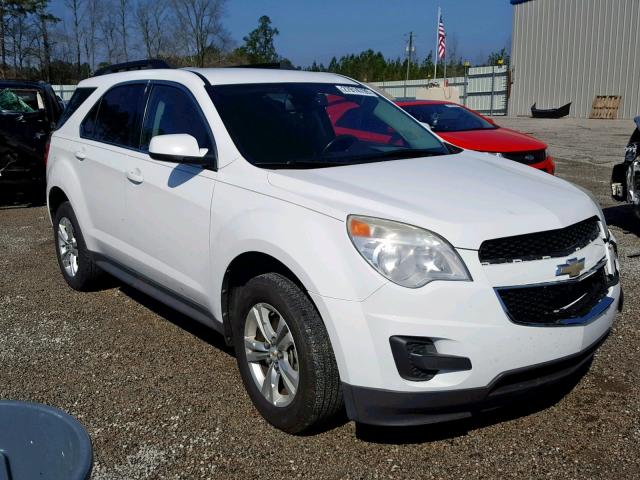 2CNALDEW1A6381409 - 2010 CHEVROLET EQUINOX LT WHITE photo 1