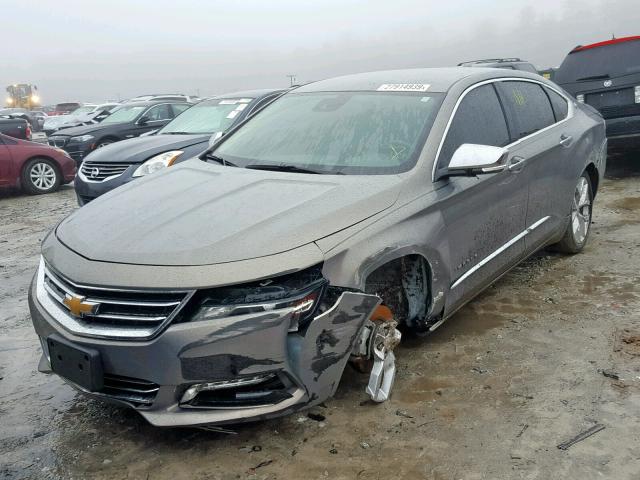 2G1145S38H9185860 - 2017 CHEVROLET IMPALA PRE ნაცრისფერი ფოტო 2