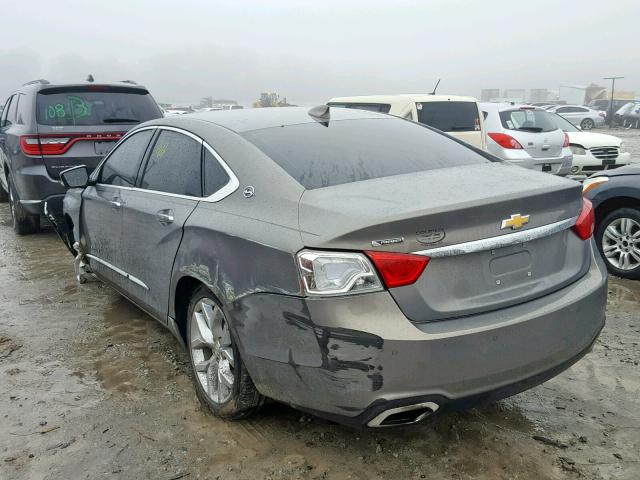 2G1145S38H9185860 - 2017 CHEVROLET IMPALA PRE ნაცრისფერი ფოტო 3