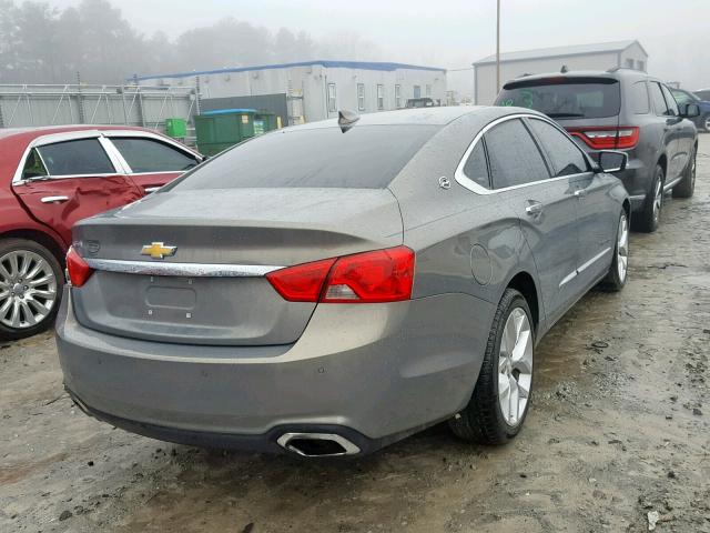 2G1145S38H9185860 - 2017 CHEVROLET IMPALA PRE ნაცრისფერი ფოტო 4