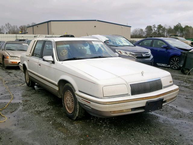 1C3XV66L7ND730772 - 1992 CHRYSLER NEW YORKER WHITE photo 1