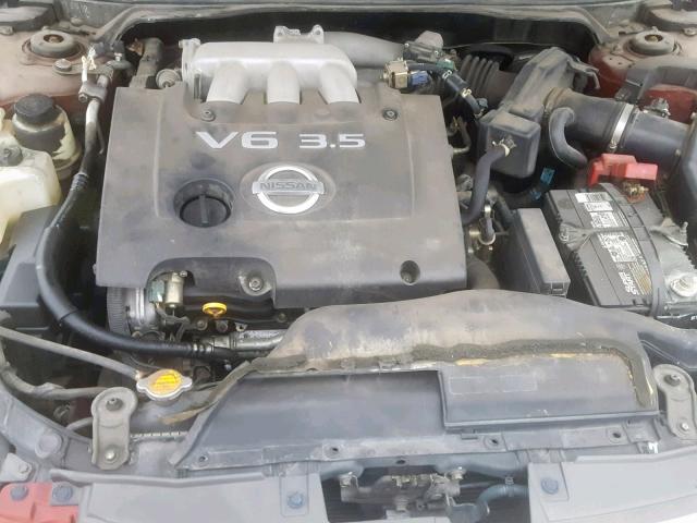 1N4BL11DX4C195378 - 2004 NISSAN ALTIMA SE RED photo 7