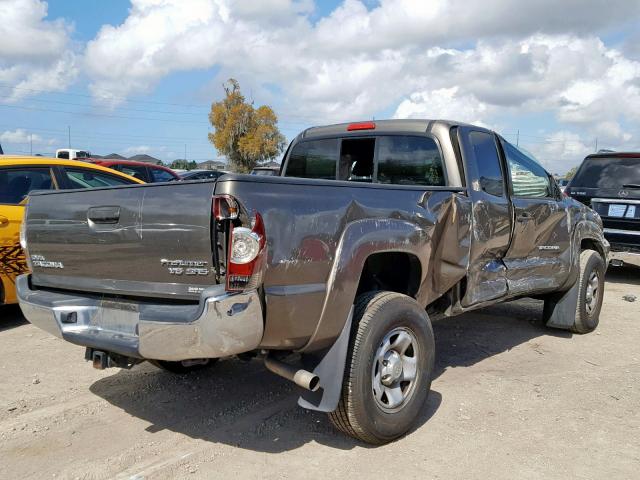 5TFTU4GN8DX048496 - 2013 TOYOTA TACOMA PRE BROWN photo 4