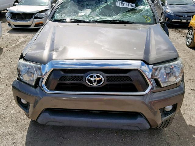 5TFTU4GN8DX048496 - 2013 TOYOTA TACOMA PRE BROWN photo 7