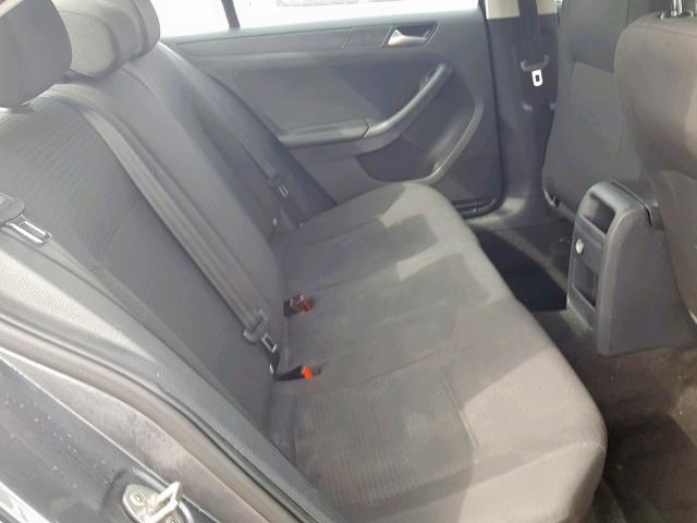 3VW2K7AJ8FM421969 - 2015 VOLKSWAGEN JETTA BASE GRAY photo 6