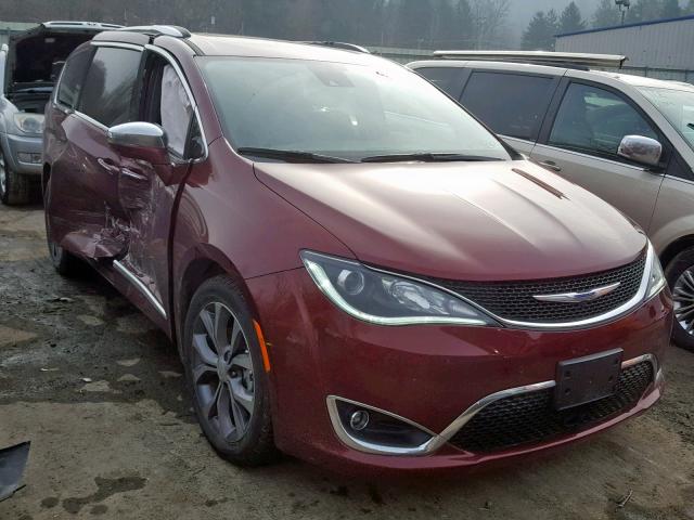 2C4RC1GG1KR526444 - 2019 CHRYSLER PACIFICA L BURGUNDY photo 1