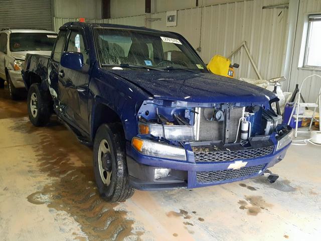 1GCJTBDE0A8103838 - 2010 CHEVROLET COLORADO BLUE photo 1