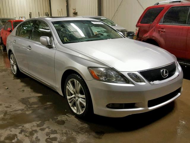 JTHBC96S775009688 - 2007 LEXUS GS 450H SILVER photo 1