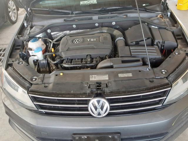 3VWD17AJ5GM347777 - 2016 VOLKSWAGEN JETTA SPOR GRAY photo 7