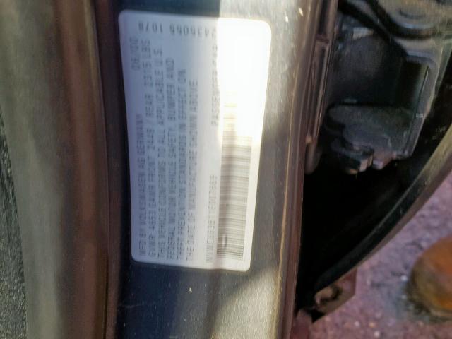 WVWEH63B11E007669 - 2001 VOLKSWAGEN PASSAT GLX 蓝色 照片 10