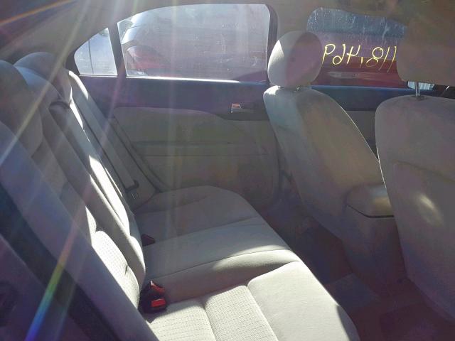 3FAFP06Z76R144798 - 2006 FORD FUSION S GRAY photo 6