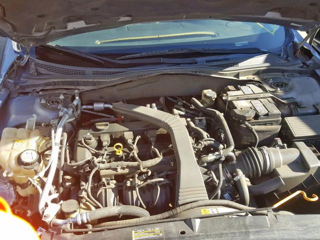 3FAFP06Z76R144798 - 2006 FORD FUSION S GRAY photo 7