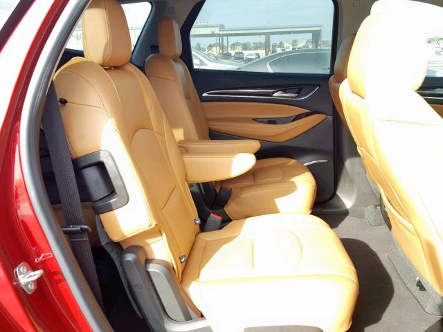 5GAERBKW4JJ140879 - 2018 BUICK ENCLAVE ES RED photo 6
