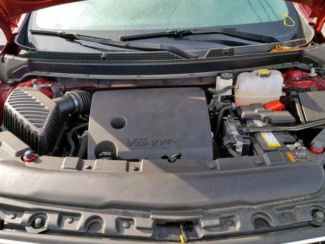5GAERBKW4JJ140879 - 2018 BUICK ENCLAVE ES RED photo 7