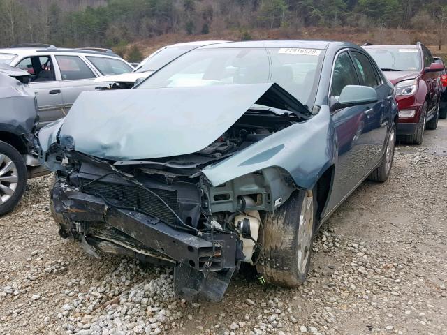 1G1ZJ577994184650 - 2009 CHEVROLET MALIBU 2LT GREEN photo 2