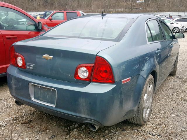 1G1ZJ577994184650 - 2009 CHEVROLET MALIBU 2LT GREEN photo 4