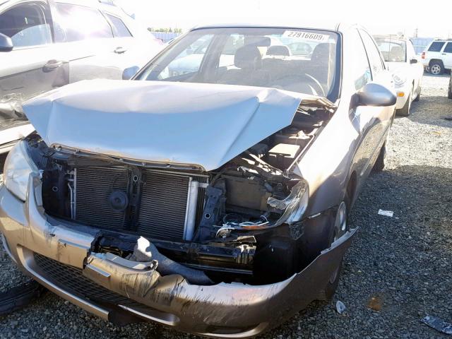 KNAFE122685581418 - 2008 KIA SPECTRA EX BROWN photo 2