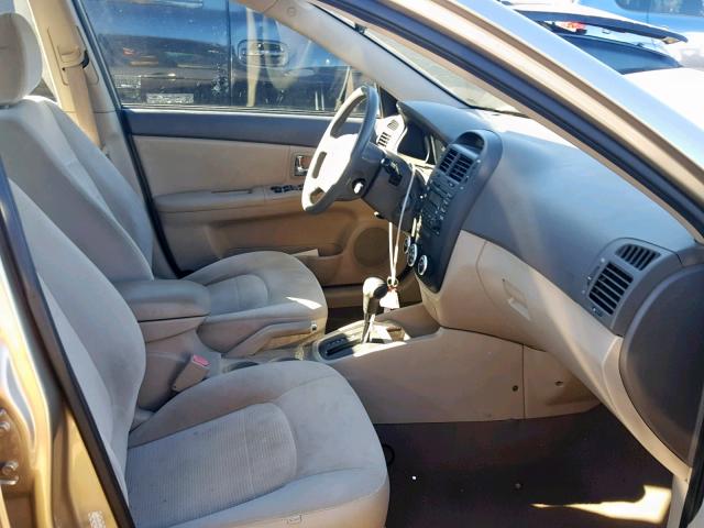 KNAFE122685581418 - 2008 KIA SPECTRA EX BROWN photo 5