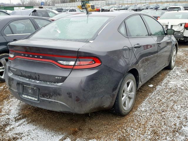 1C3CDFBBXGD592937 - 2016 DODGE DART SXT CHARCOAL photo 4