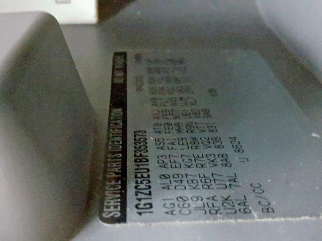 1G1ZC5EU1BF353573 - 2011 CHEVROLET MALIBU 1LT 白色 照片 10