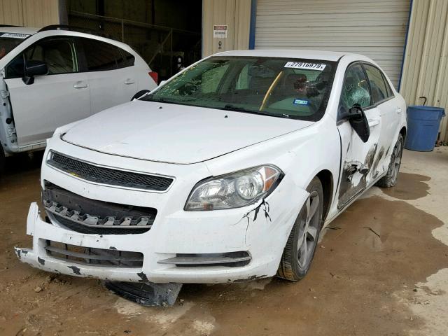 1G1ZC5EU1BF353573 - 2011 CHEVROLET MALIBU 1LT 白色 照片 2
