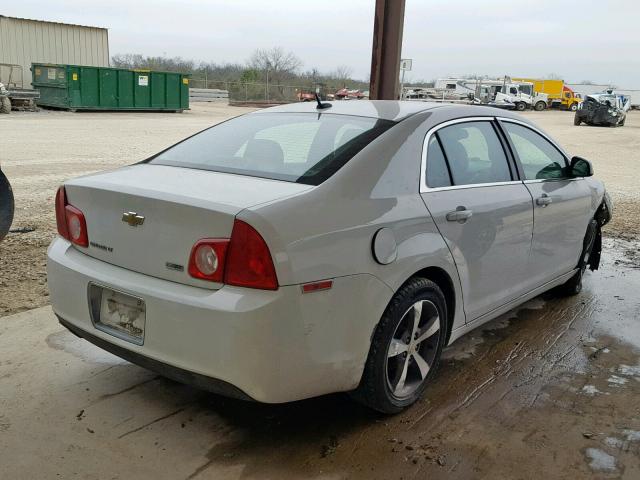 1G1ZC5EU1BF353573 - 2011 CHEVROLET MALIBU 1LT 白色 照片 4