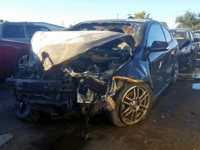 JTKDE177370213605 - 2007 TOYOTA SCION TC ნაცრისფერი ფოტო 2