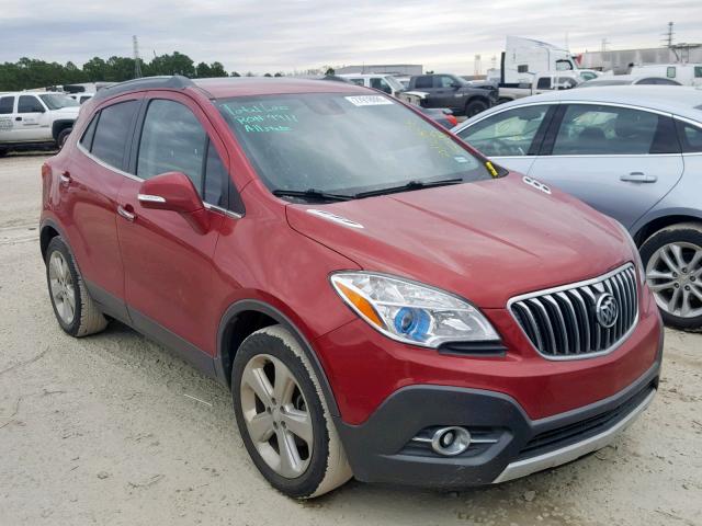 KL4CJCSB2FB124594 - 2015 BUICK ENCORE RED photo 1