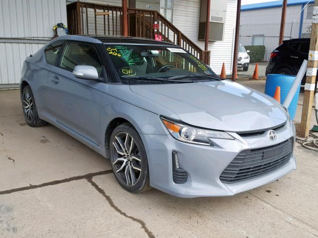 JTKJF5C78GJ021040 - 2016 TOYOTA SCION TC ნაცრისფერი ფოტო 1