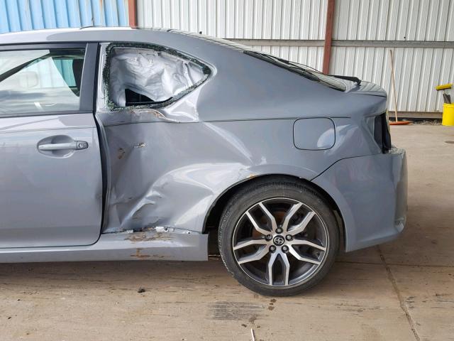 JTKJF5C78GJ021040 - 2016 TOYOTA SCION TC ნაცრისფერი ფოტო 9