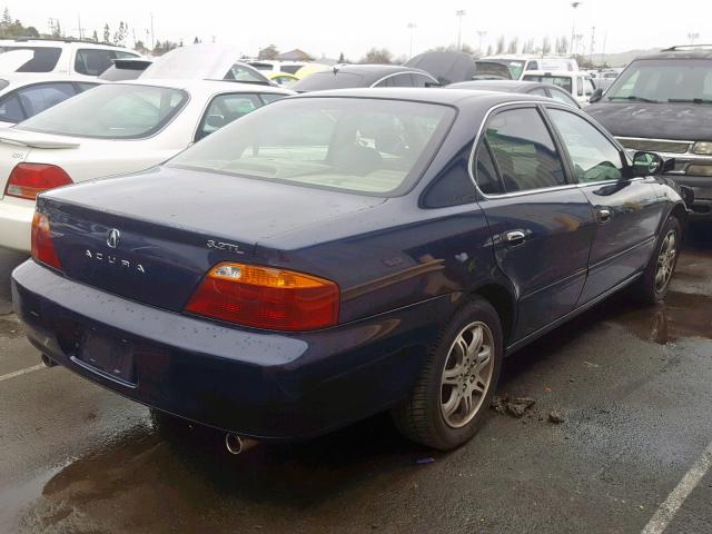 19UUA5677YA051311 - 2000 ACURA 3.2TL BLUE photo 4